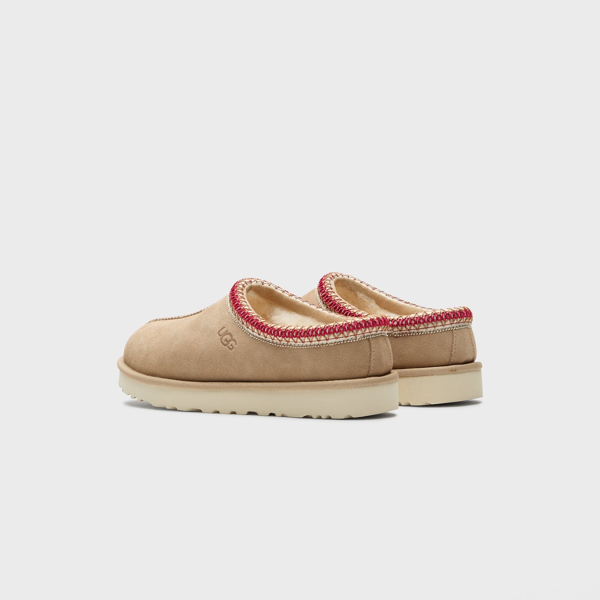 UGG WMNS Tasman II - Sand / Dark Cherry