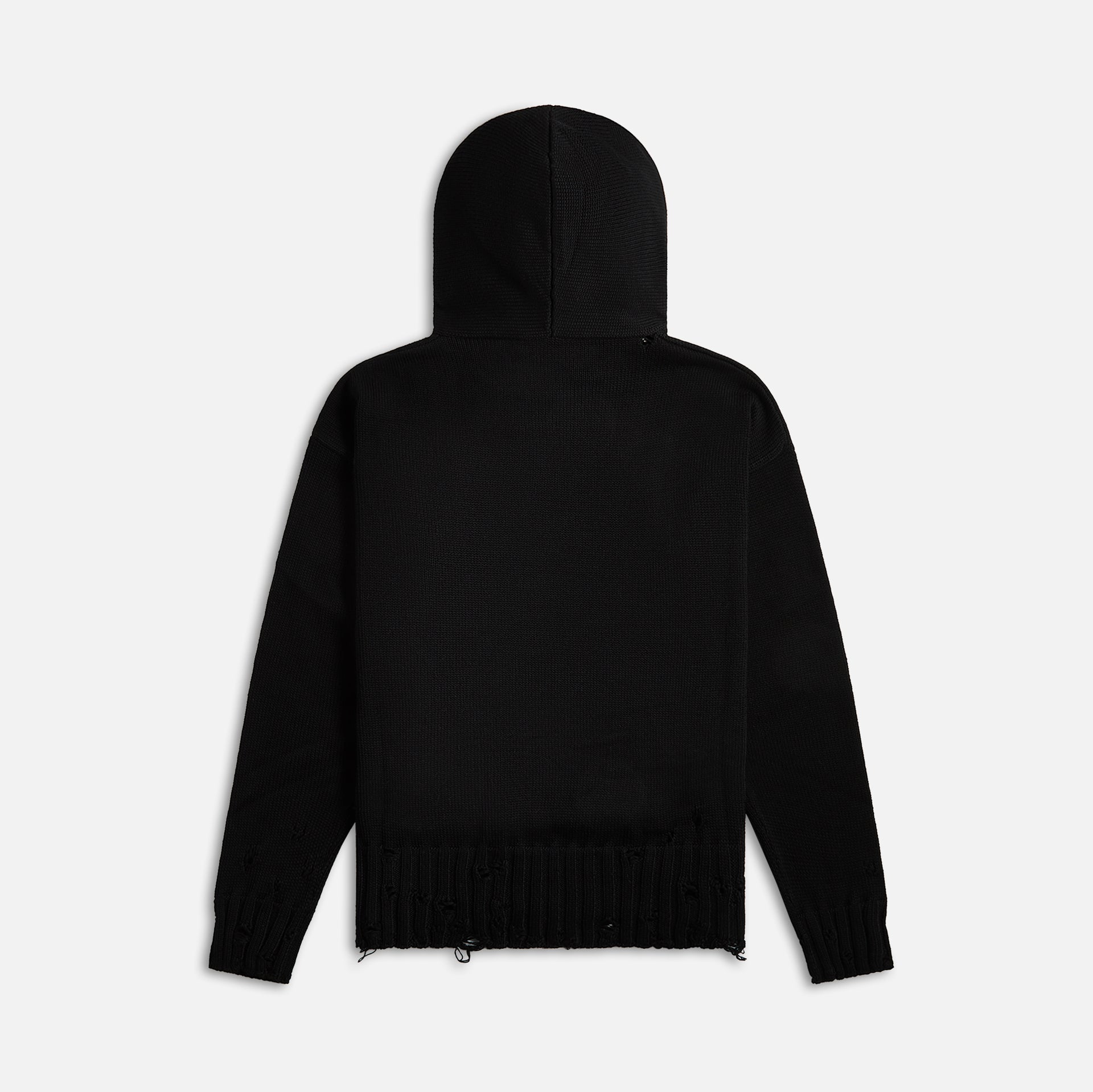 Marni Disheveled Mending Hoodie - Black