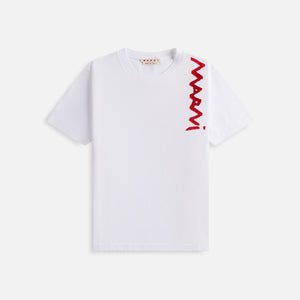 Marni trim Organic Cotton Jersey Tee - Lily White