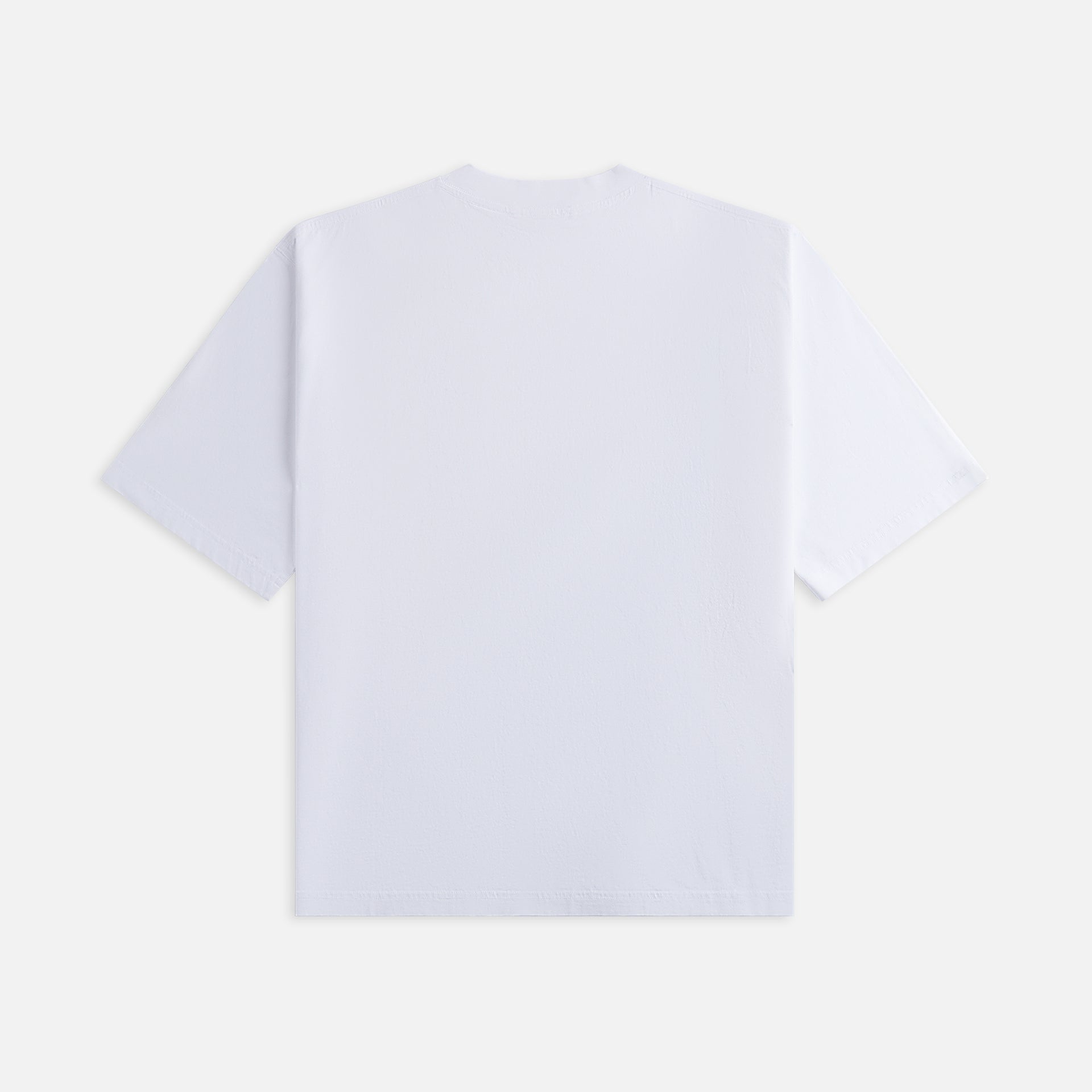 Marni Organic Jersey Tee with Wrinkled Marni Logo - Lily White