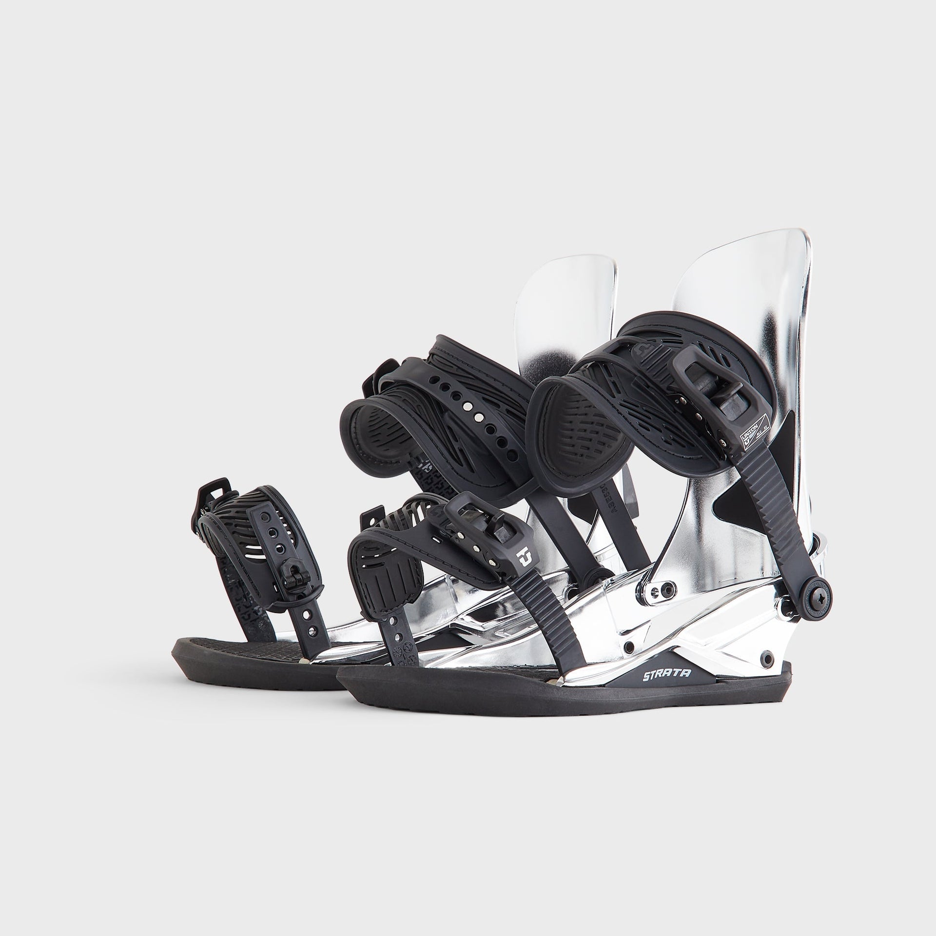 Kith for Union Binding Company Strata Snowboard Binding - Chrome - PH