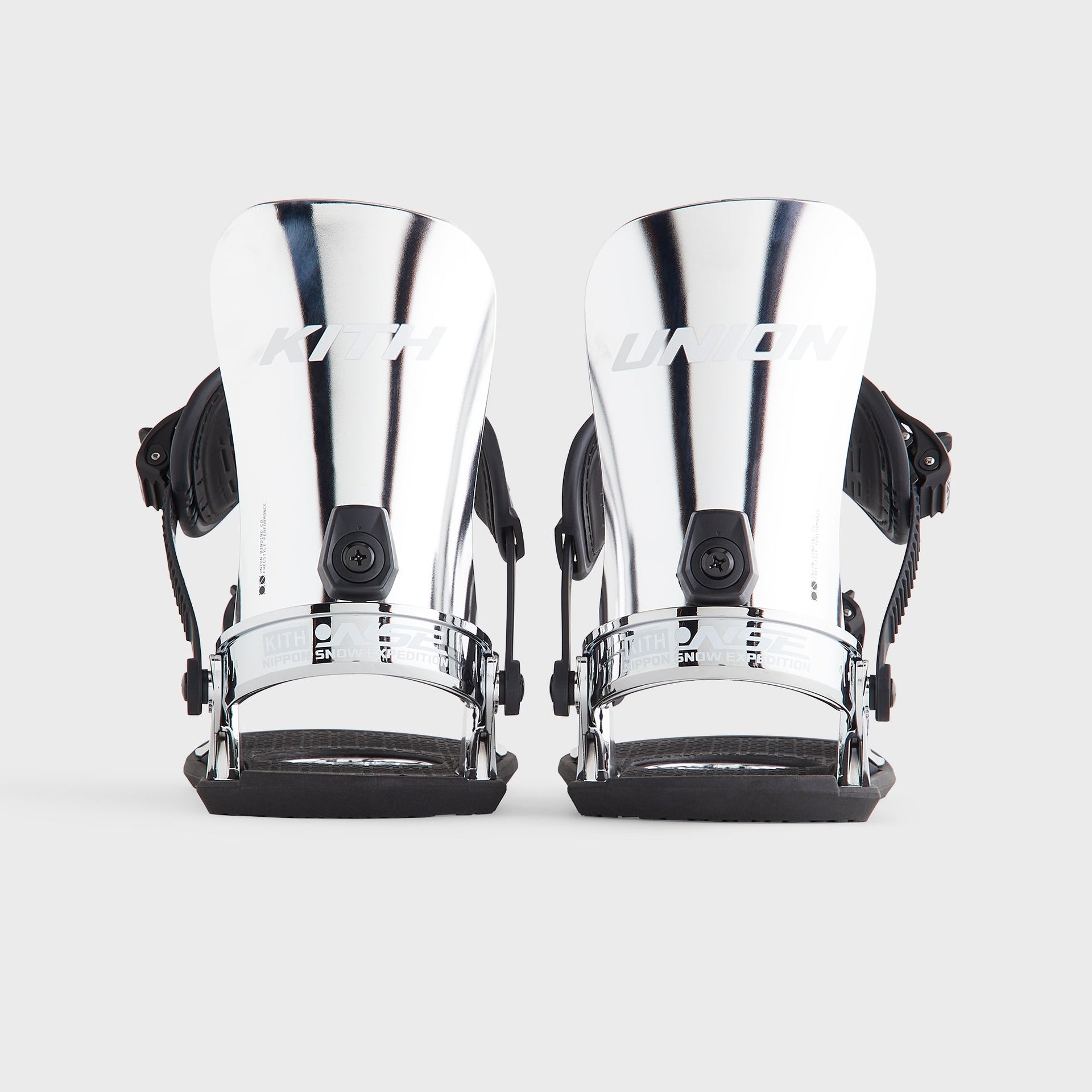 Kith for Union Binding Company Strata Snowboard Binding - Chrome - PH