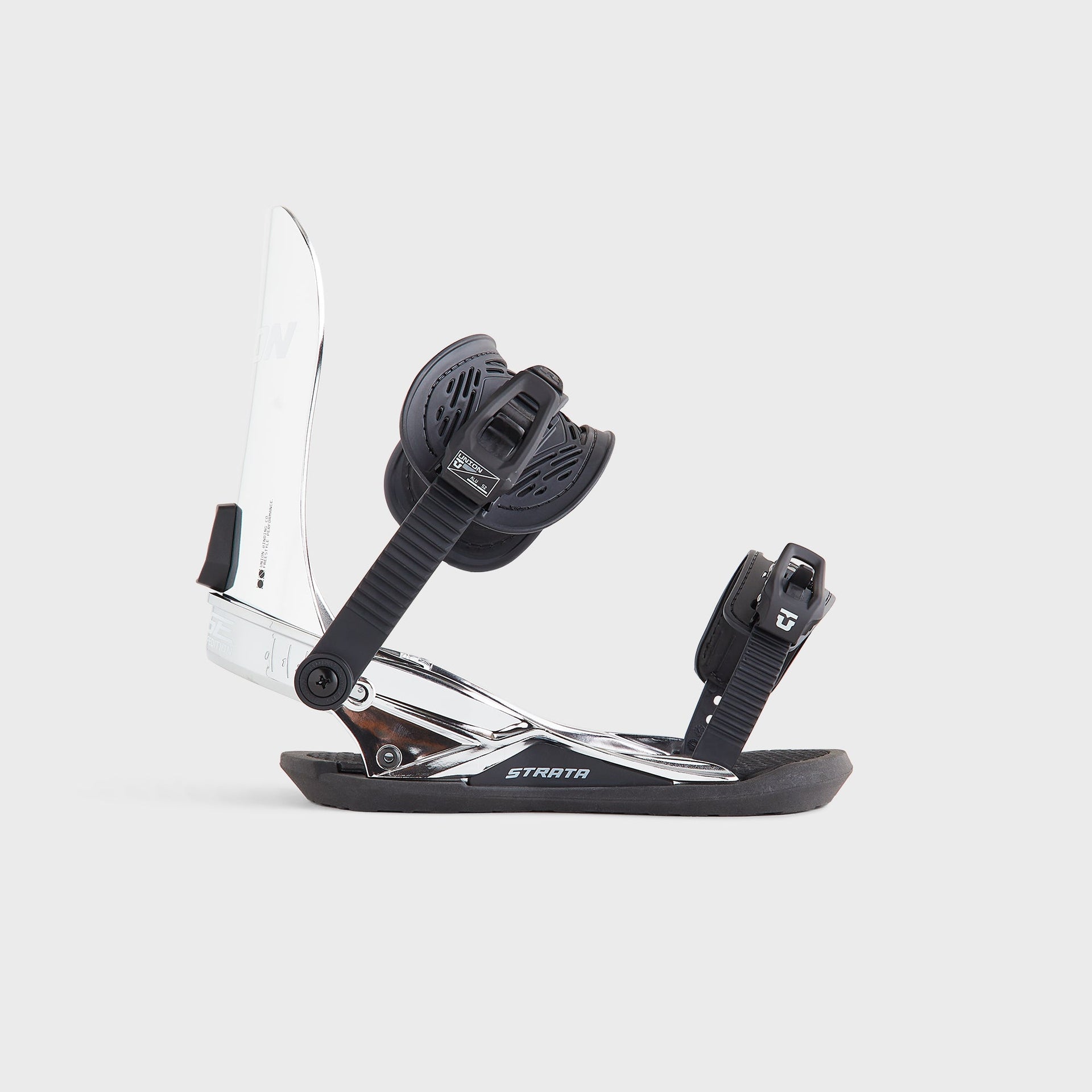Kith for Union Binding Company Strata Snowboard Binding - Chrome