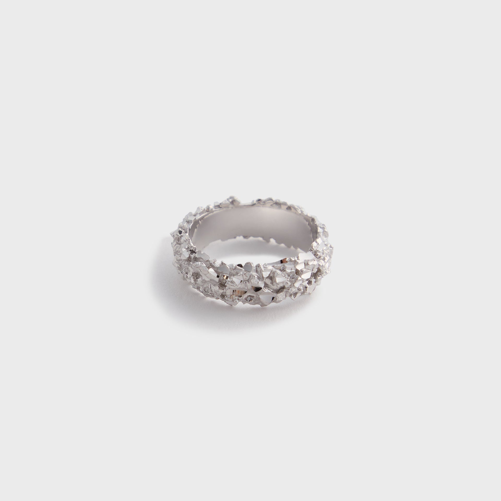 Veneda Carter Vc007 Ring in Rhodium
