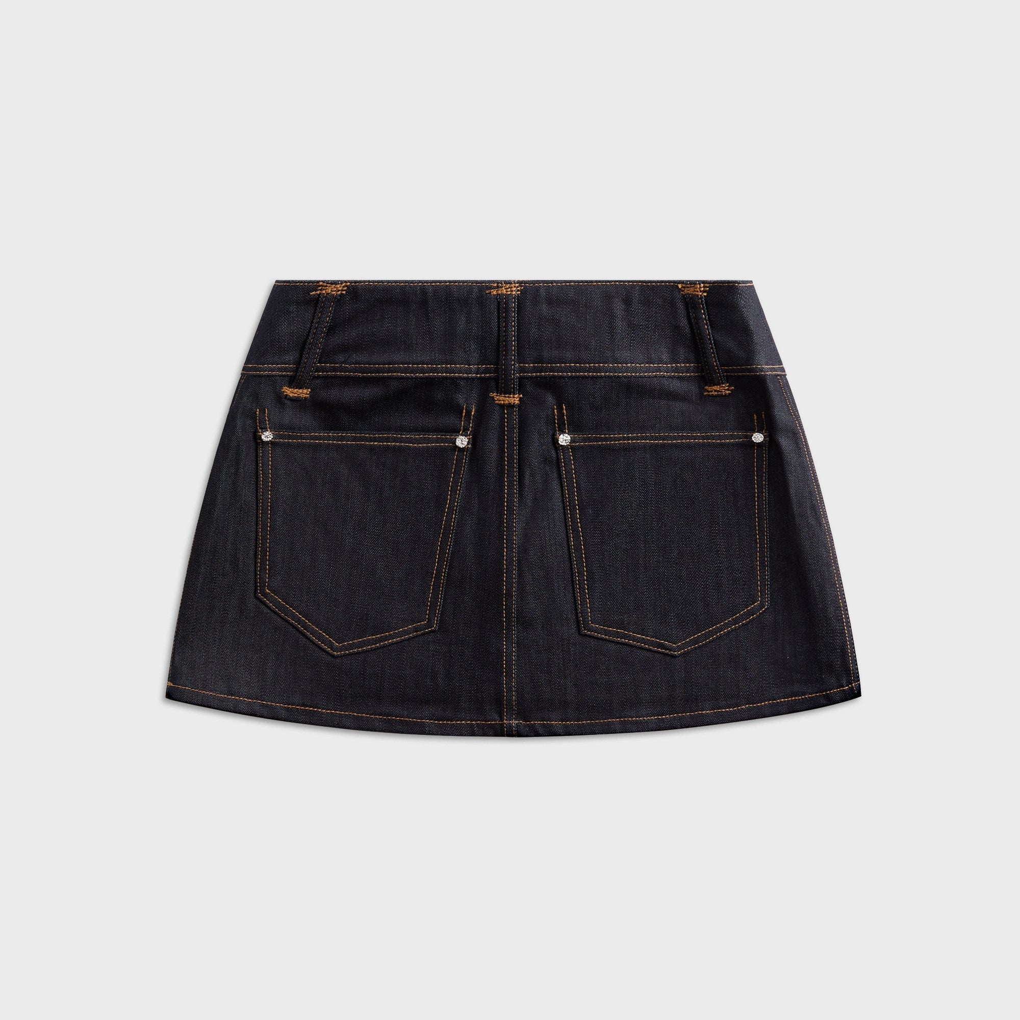 Veneda Carter Low Rise Micro Mini Skirt - Denim – Kith