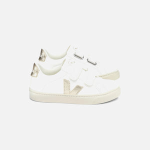 Veja Junior V-12 - Extra White / Esplar Platine