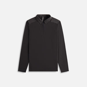 Veilance Frame Long Sleeve Polo - Penumbra