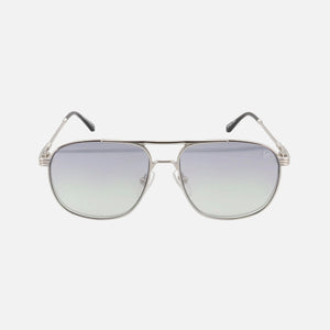 Vintage Frames Kids Snatch 18KT Sunglasses - White Gold / Smoke Grey