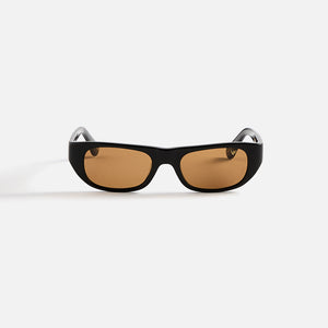 Vintage Frames Bowery Black Acetate - Orange