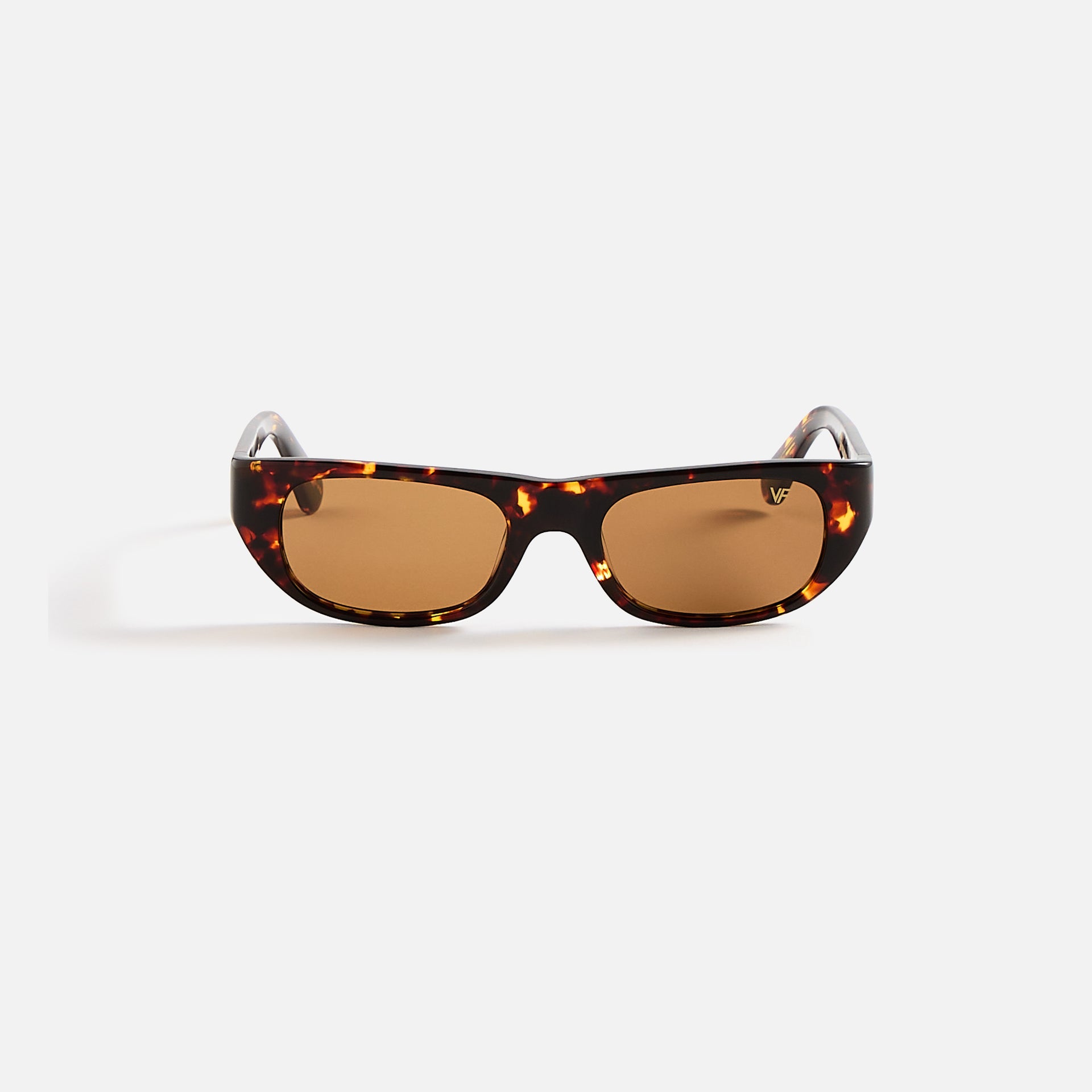 Vintage Frames Bowery Tortoise Brown Acetate - Orange