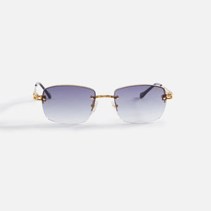 Boston Rectangular-Frame Acetate and Gunmetal-Tone Sunglasses