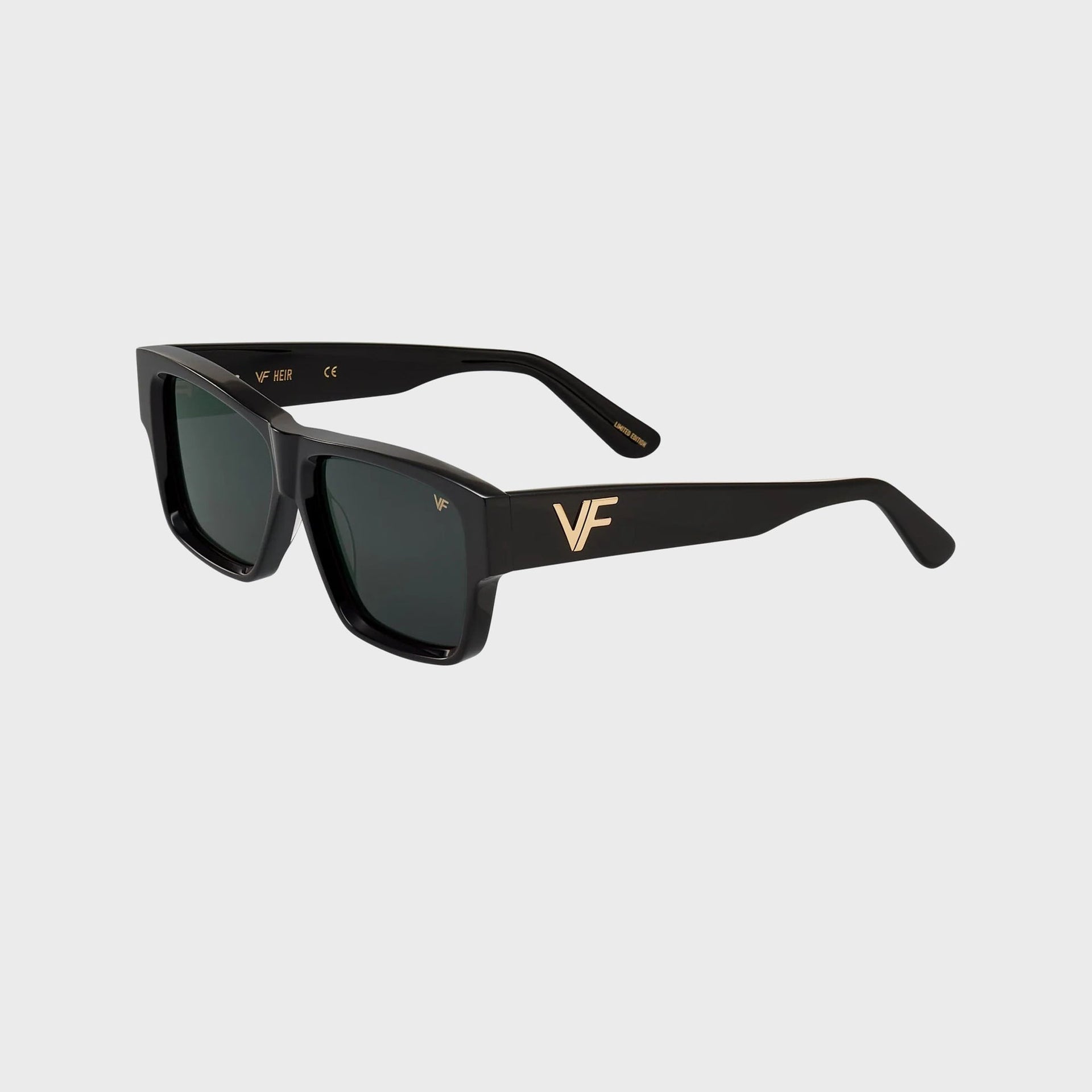 Vintage Frames Heir Acetate Sunglasses - Black