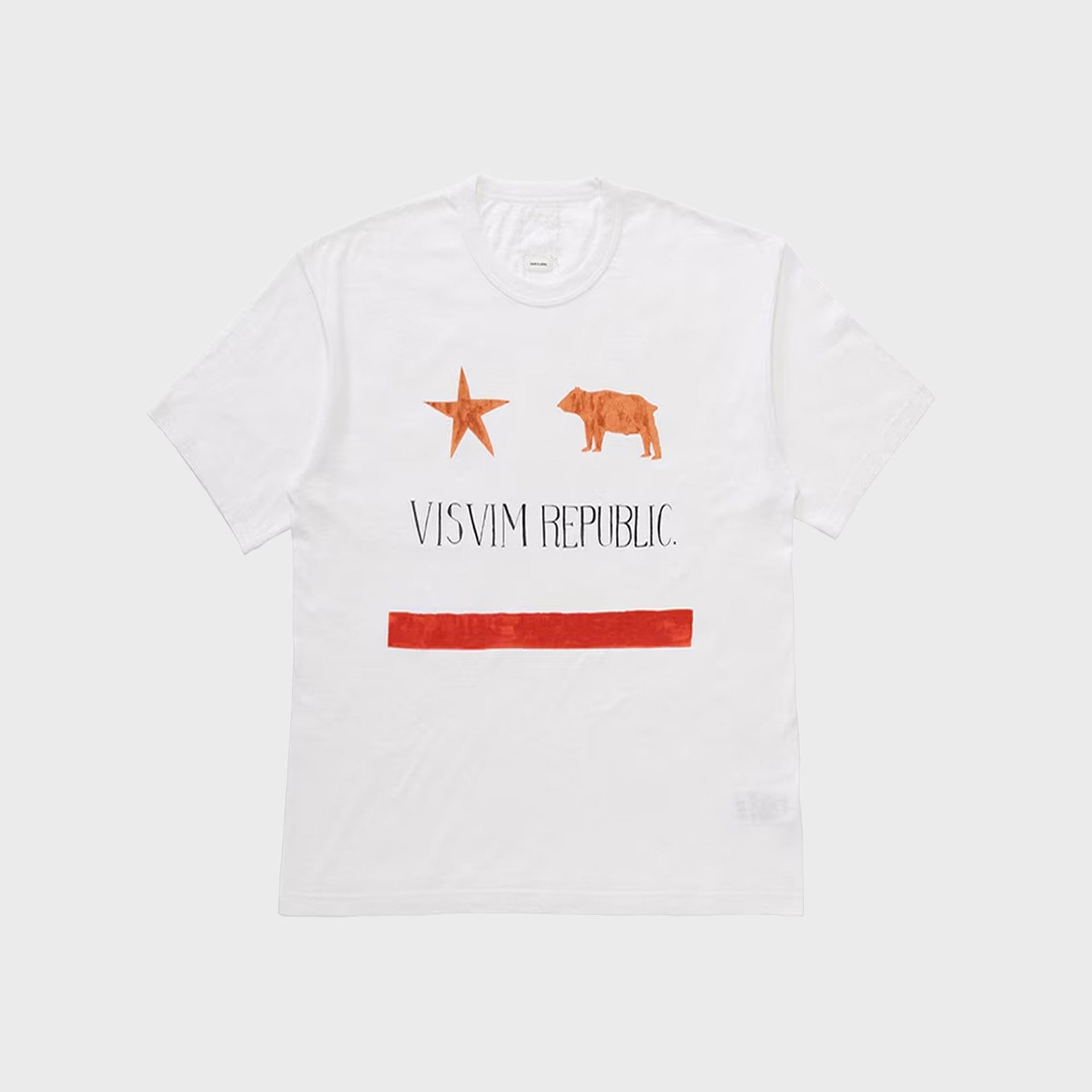 Visvim Jumbo Tee - Republic White