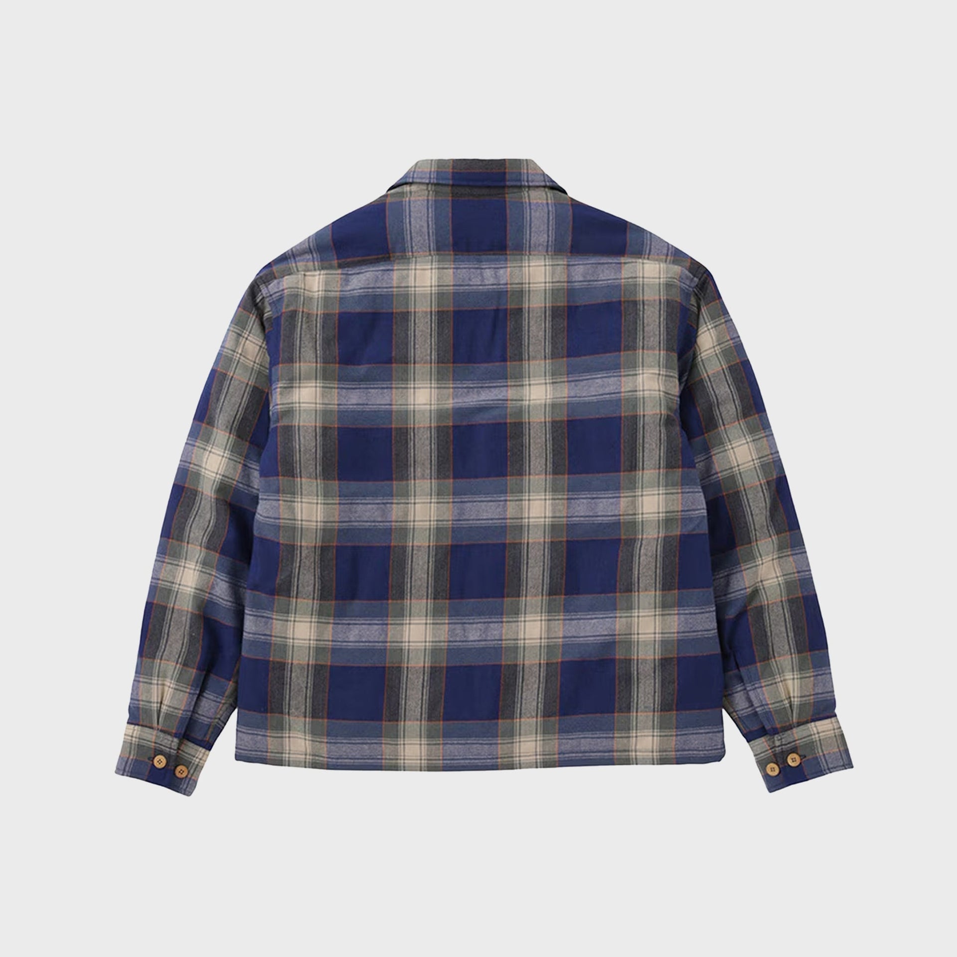 Visvim Keesey Check Down Jacket - Blue