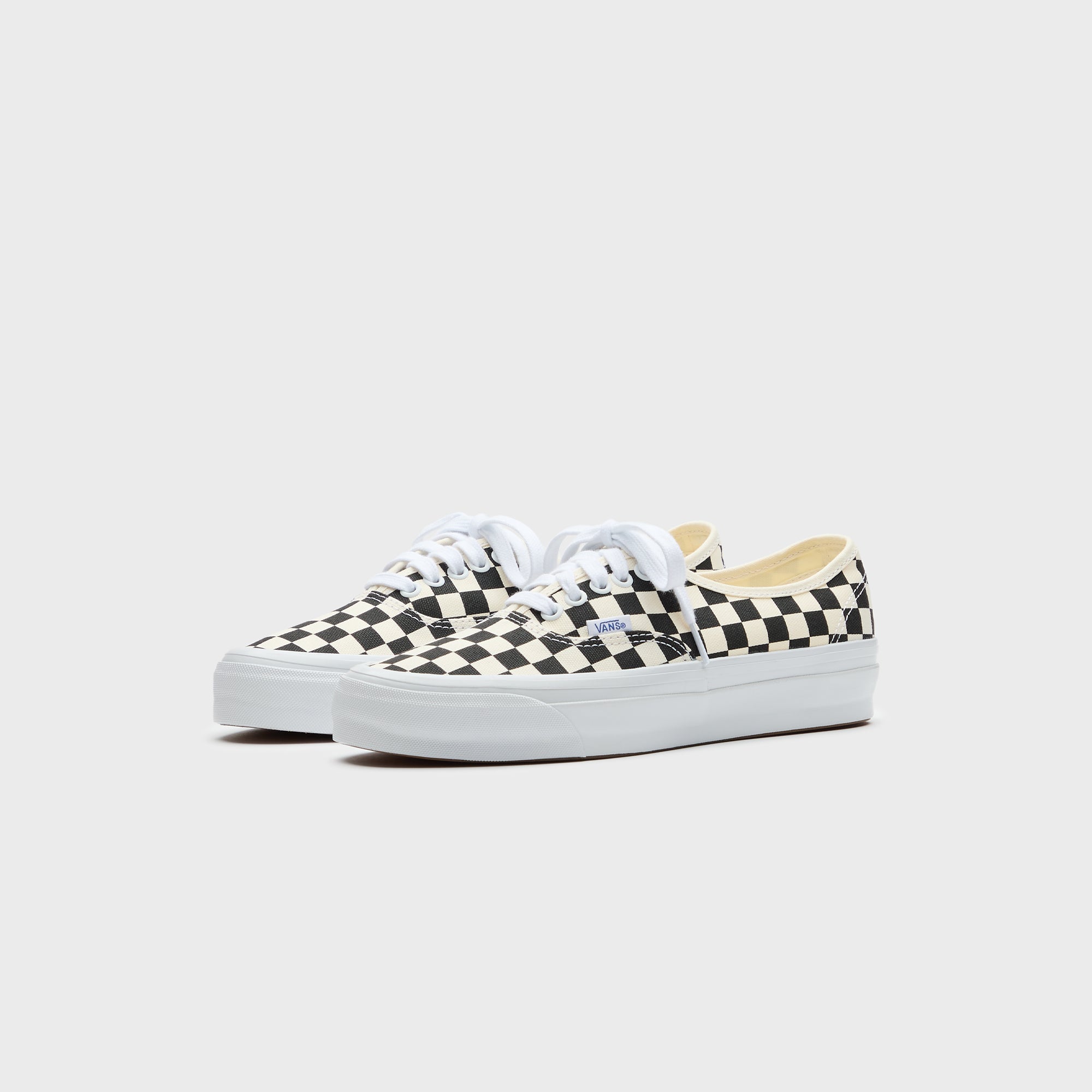 Vans Vault OG Authenthic LX - Navy Checkerboard / White – Kith