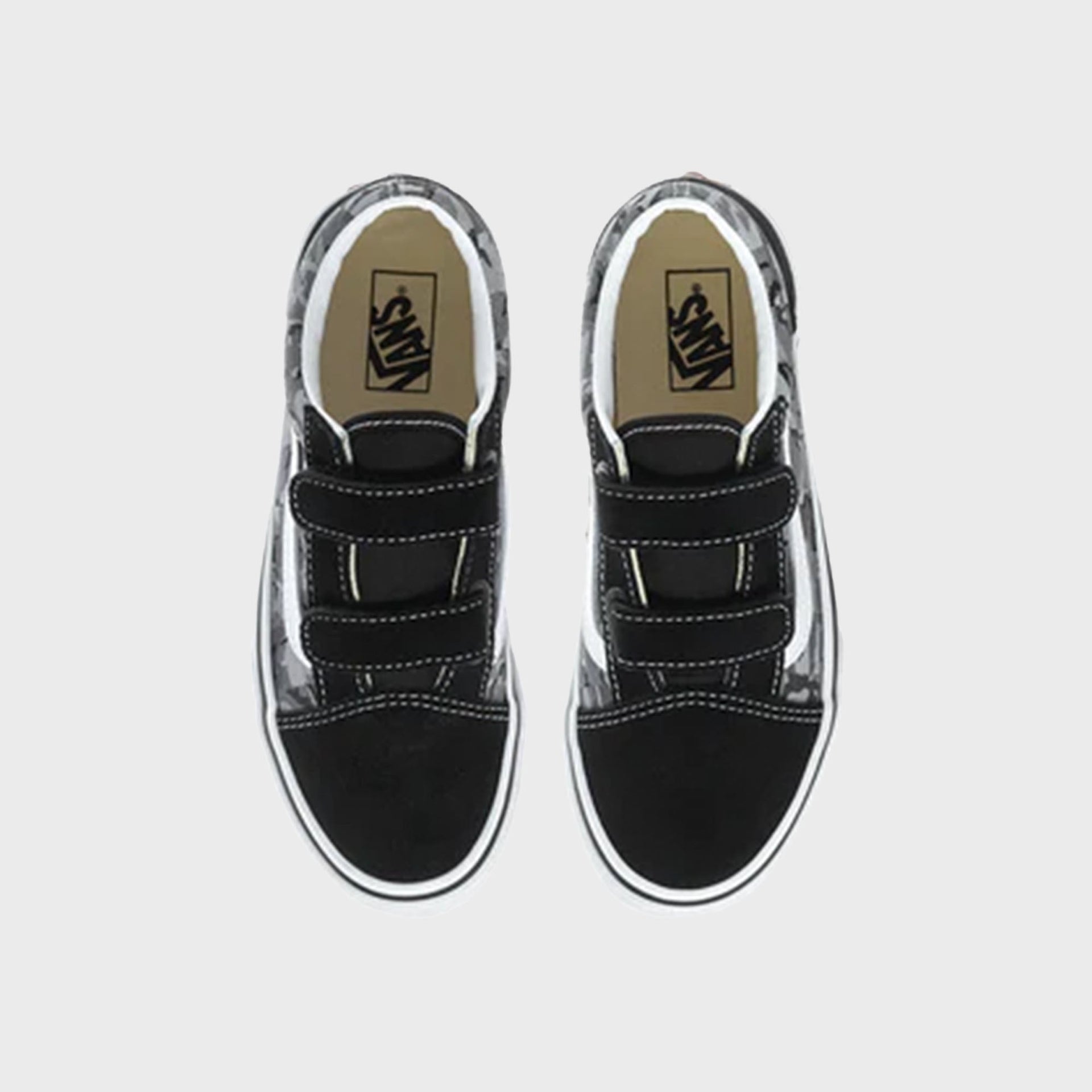 VANS PS Old Skool V - Check Camo Black / Light Grey