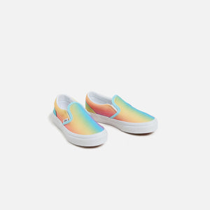 VANS PS Classic Slip-On - Rainbow Multi / True White