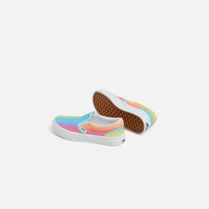 VANS PS Classic Slip-On - Rainbow Multi / True White