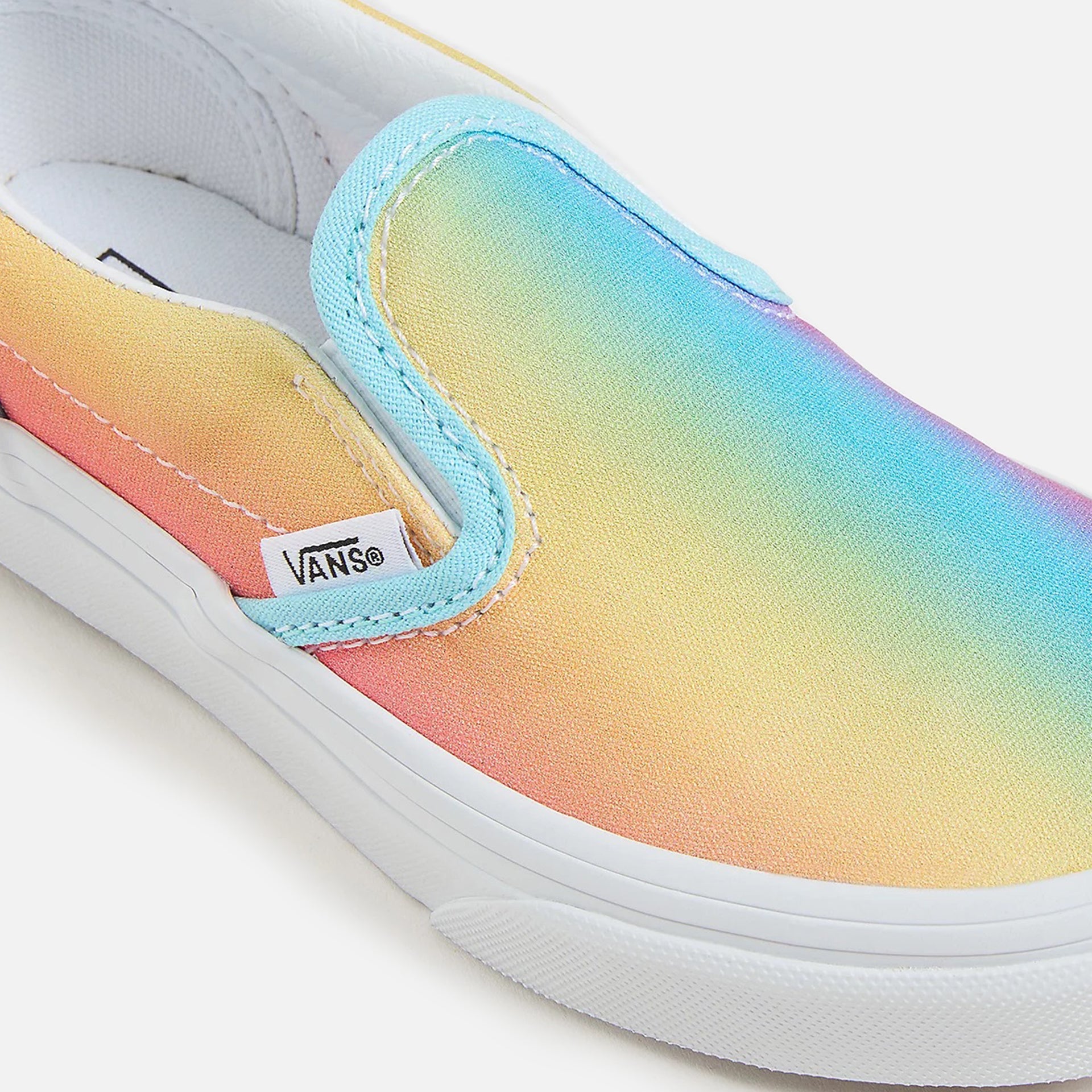 VANS PS Classic Slip-On - Rainbow Multi / True White