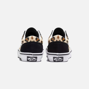 VANS PS Old Skool Leopard Glitter - Black / Brown