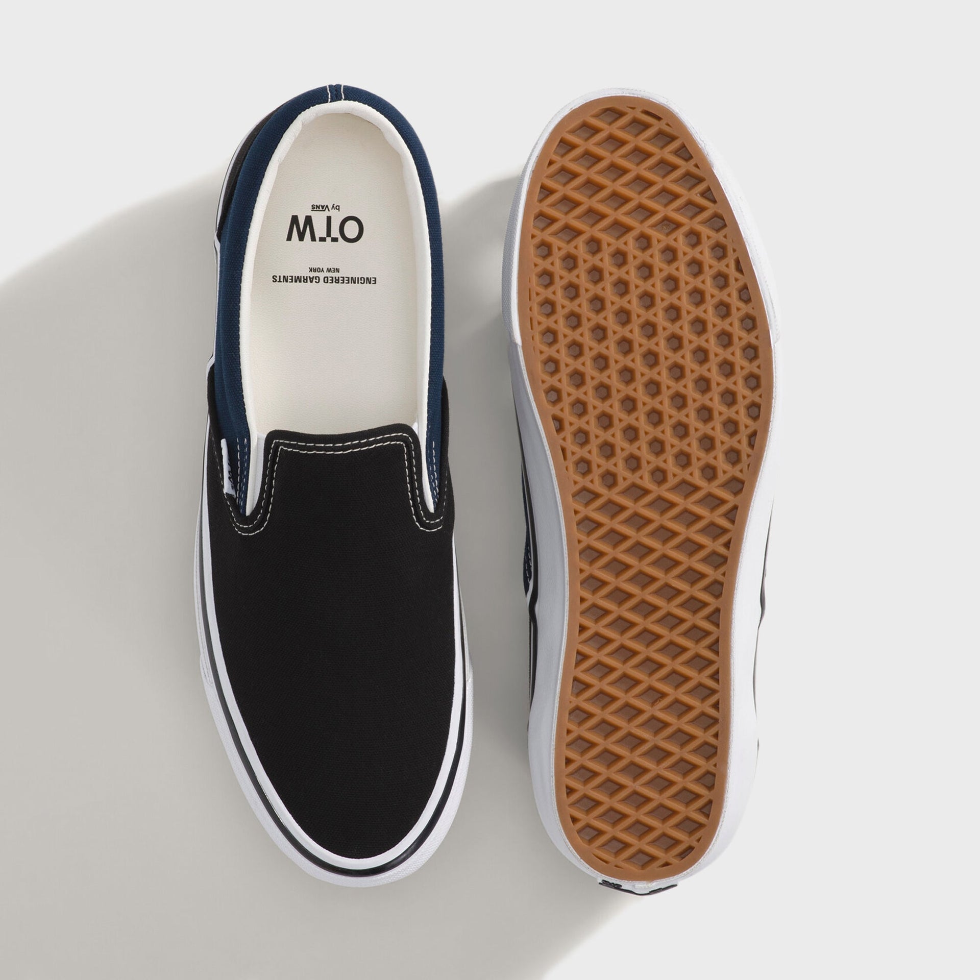 Vans x  Engineered Garments OTW Classic Slip-On 98 - Black / Blue