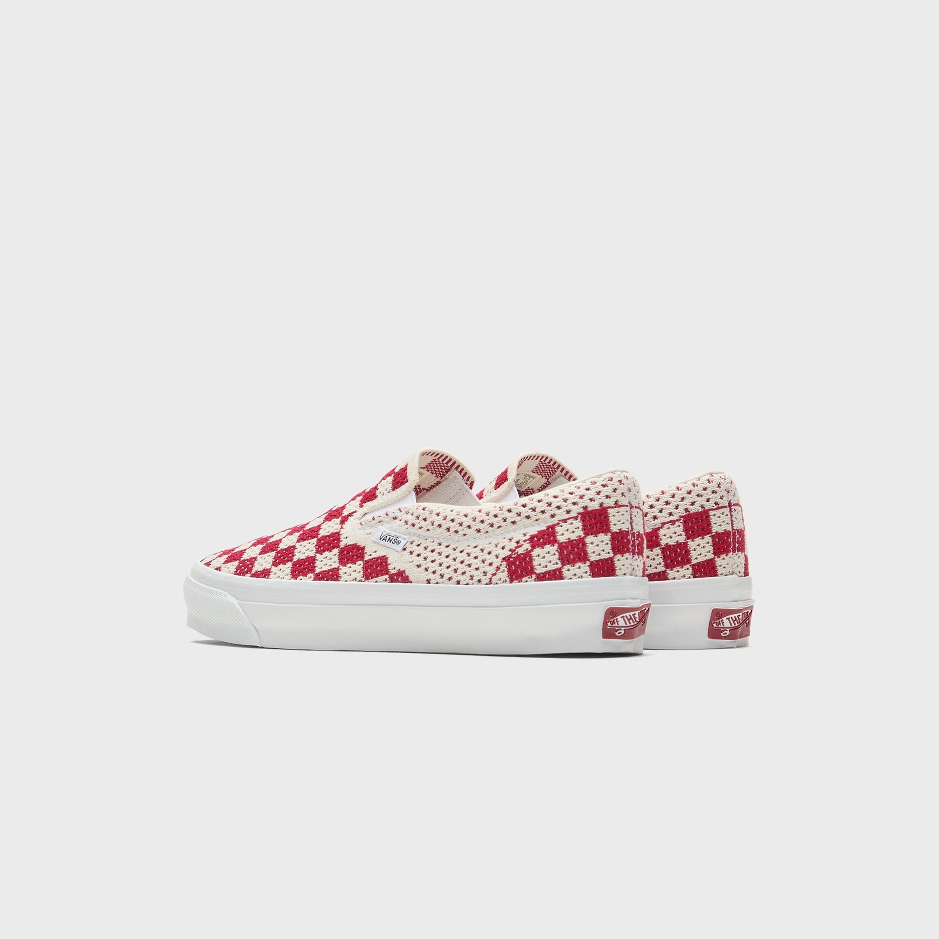 VANS LX Classic Slip-On 98 - Checkerboard Red