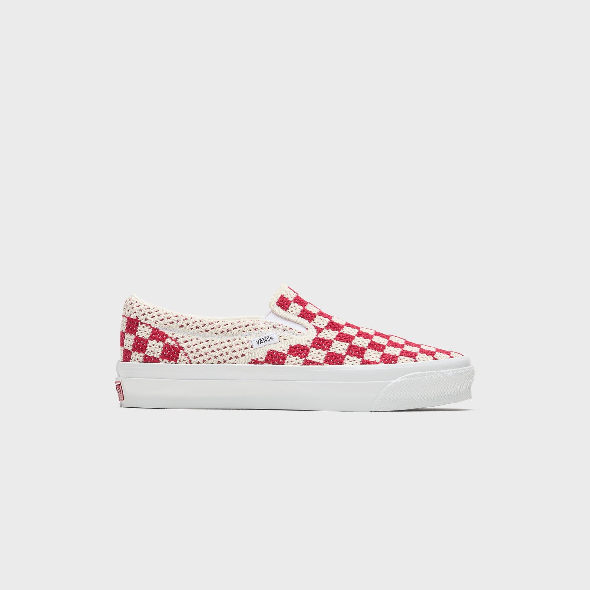 VANS LX Classic Slip-On 98 - Checkerboard Red