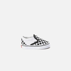 Vans Toddler Classic Slip-On Checkerboard - Black / True White
