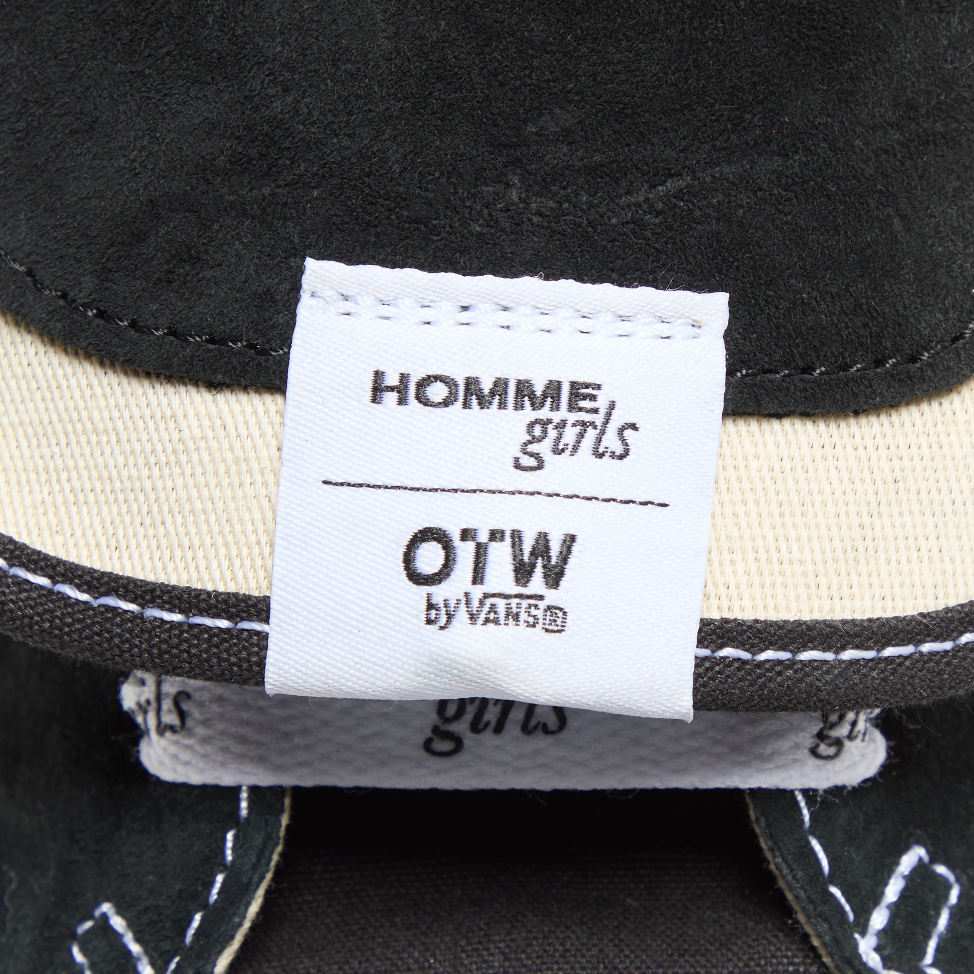 VANS x Homme Girls OTW SK8-Mid Reissue 83 - Black – Kith