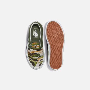 VANS Classic Slip-On - Painted Camo Green / Multi