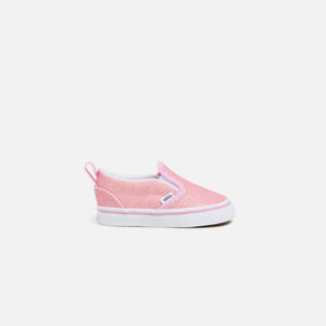 vans ComfyCush Toddler Classic Slip-On - Glitter Pink