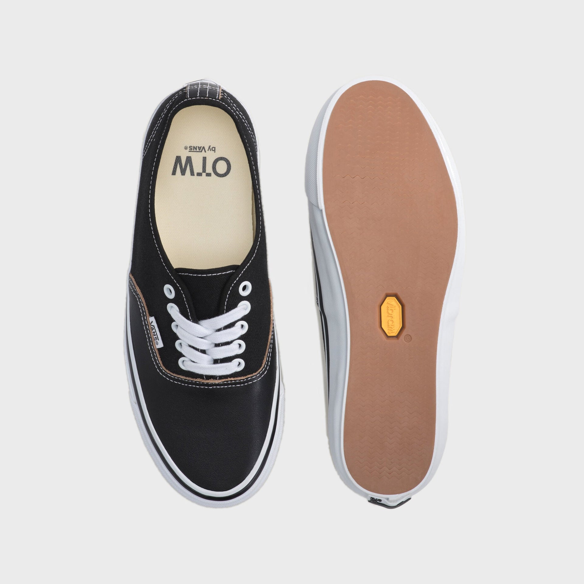 VANS OTW Authentic 44 Siped Vibram - Black / Ochre Red