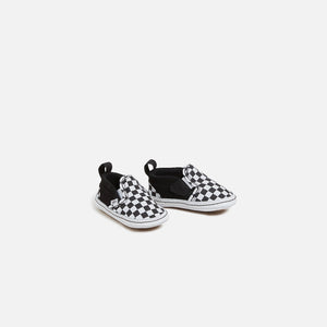 Vans TD Checker Slip-On V Crib - Black / True White