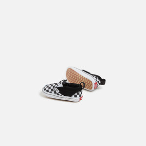 Vans TD Checker Slip-On V Crib - Black / True White