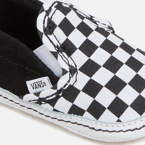 Vans TD Checker Slip-On V Crib - Black / True White