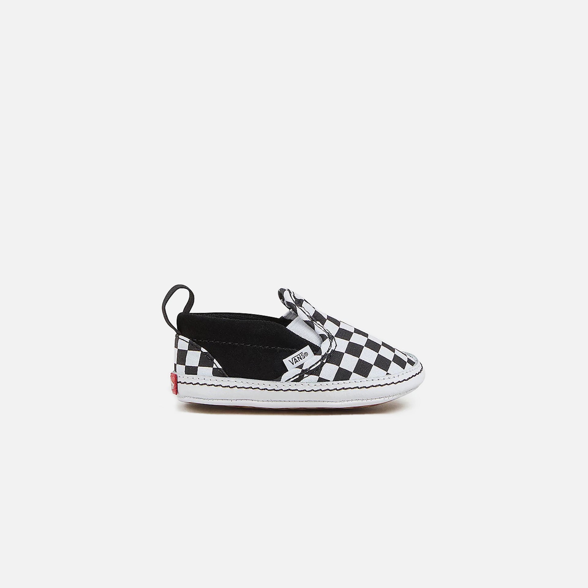 Vans TD Checker Slip-On V Crib - Black / True White