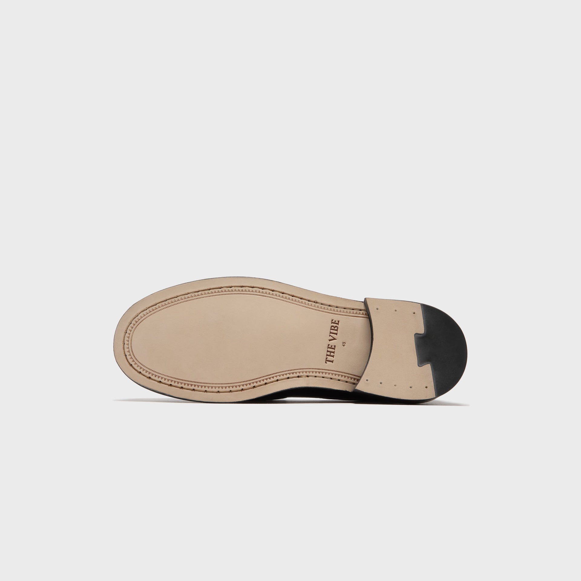 VINNY's Yardee Moccasin Loafer - Black Polido