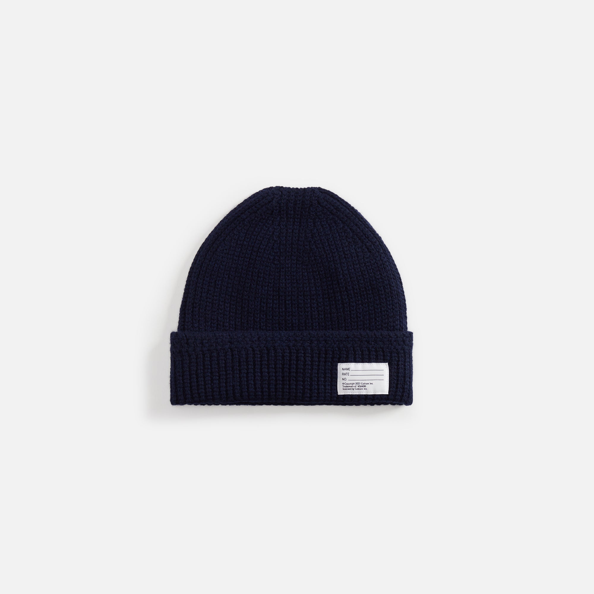 Visvim Knit Beanie (W/Ws) - Navy – Kith