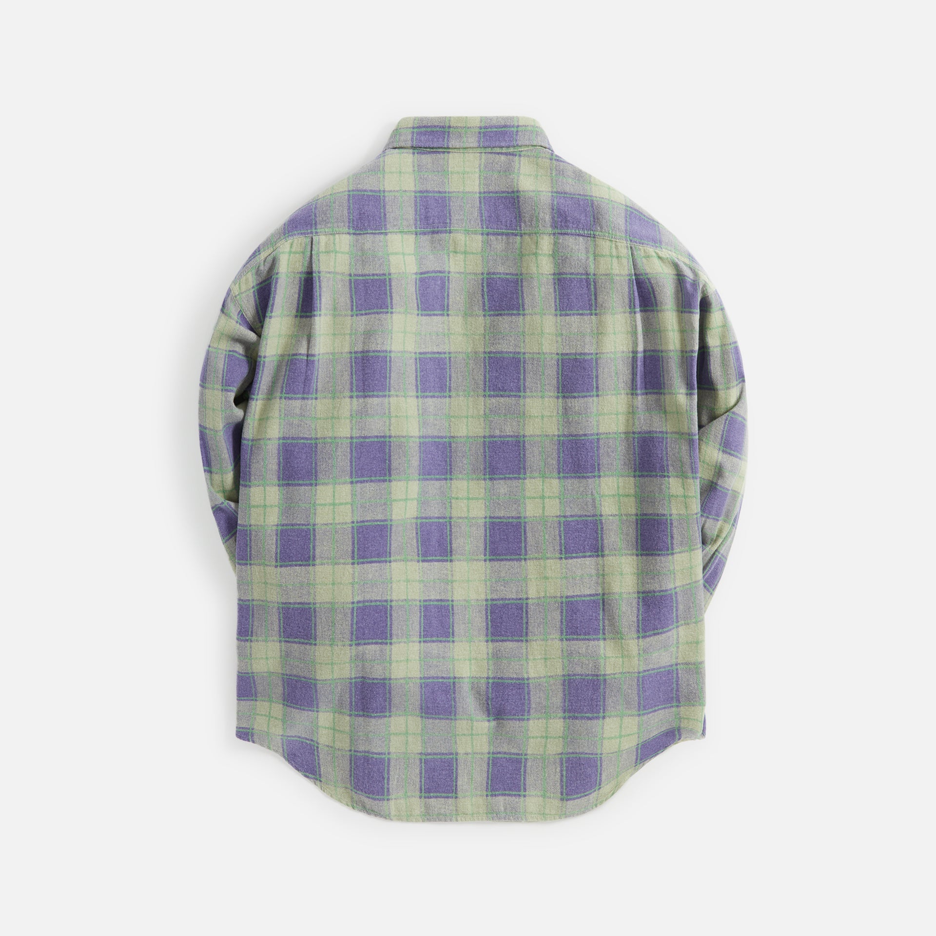 Visvim Pioneer Khadi Check Shirt - Green