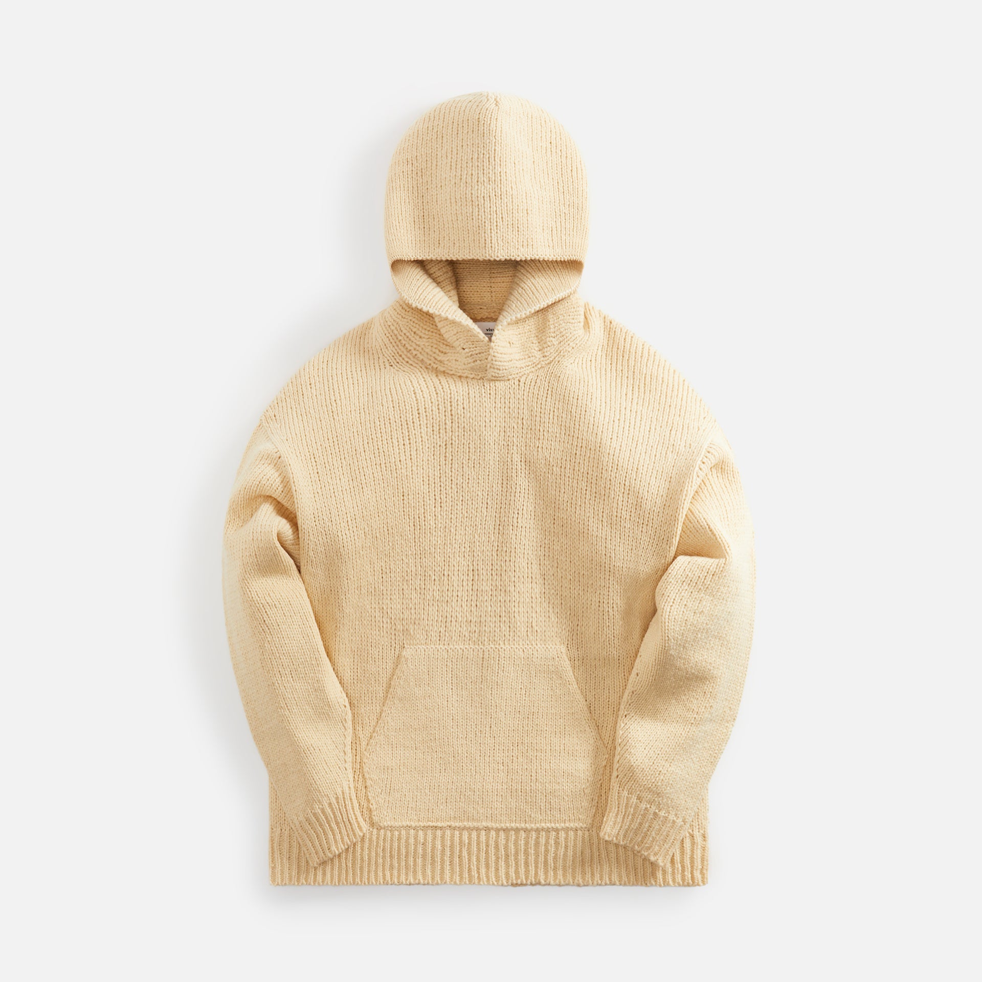 Visvim Amplus Sb Knit Hoodie P.O. - Ivory