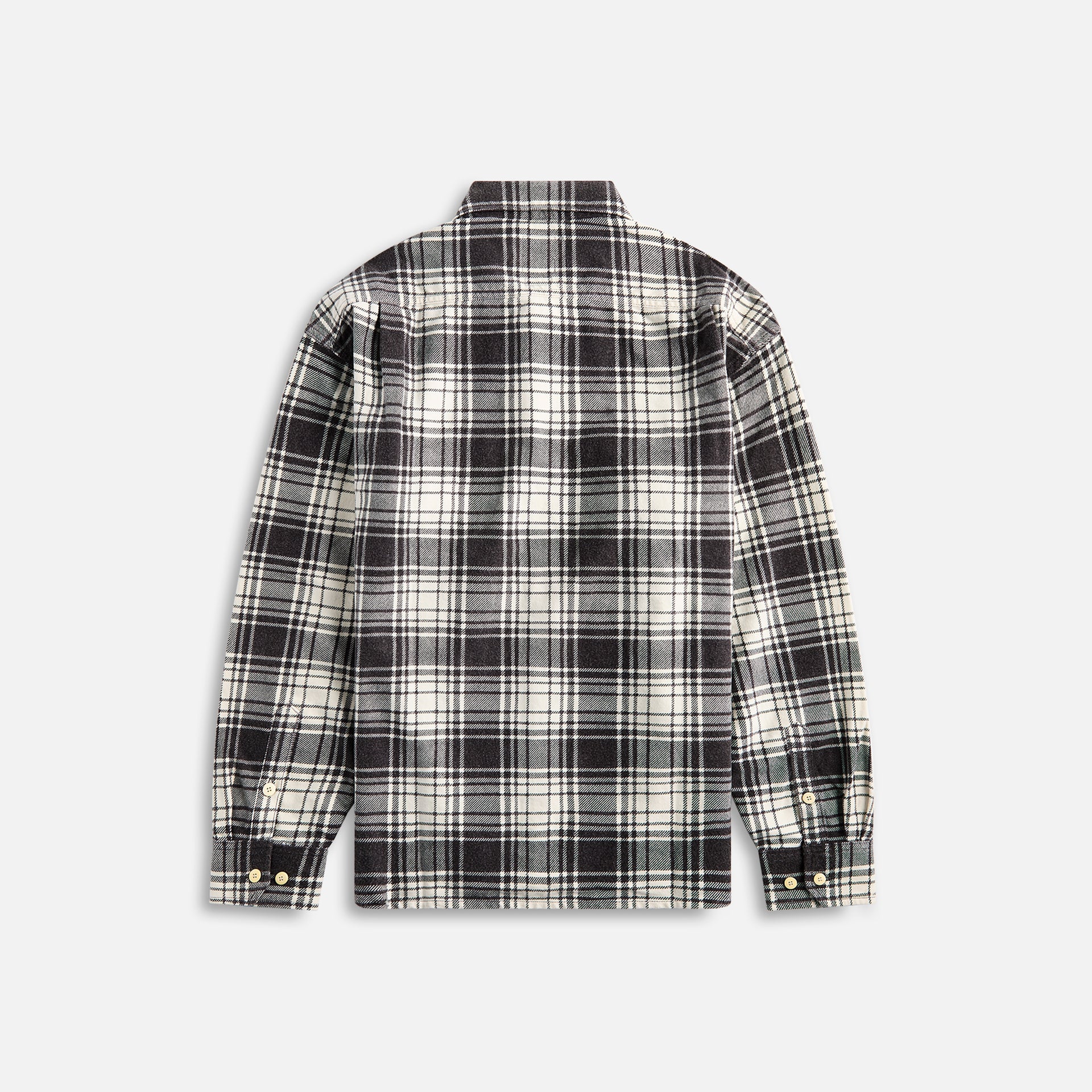 Visvim Pioneer Check Long Sleeve - Black