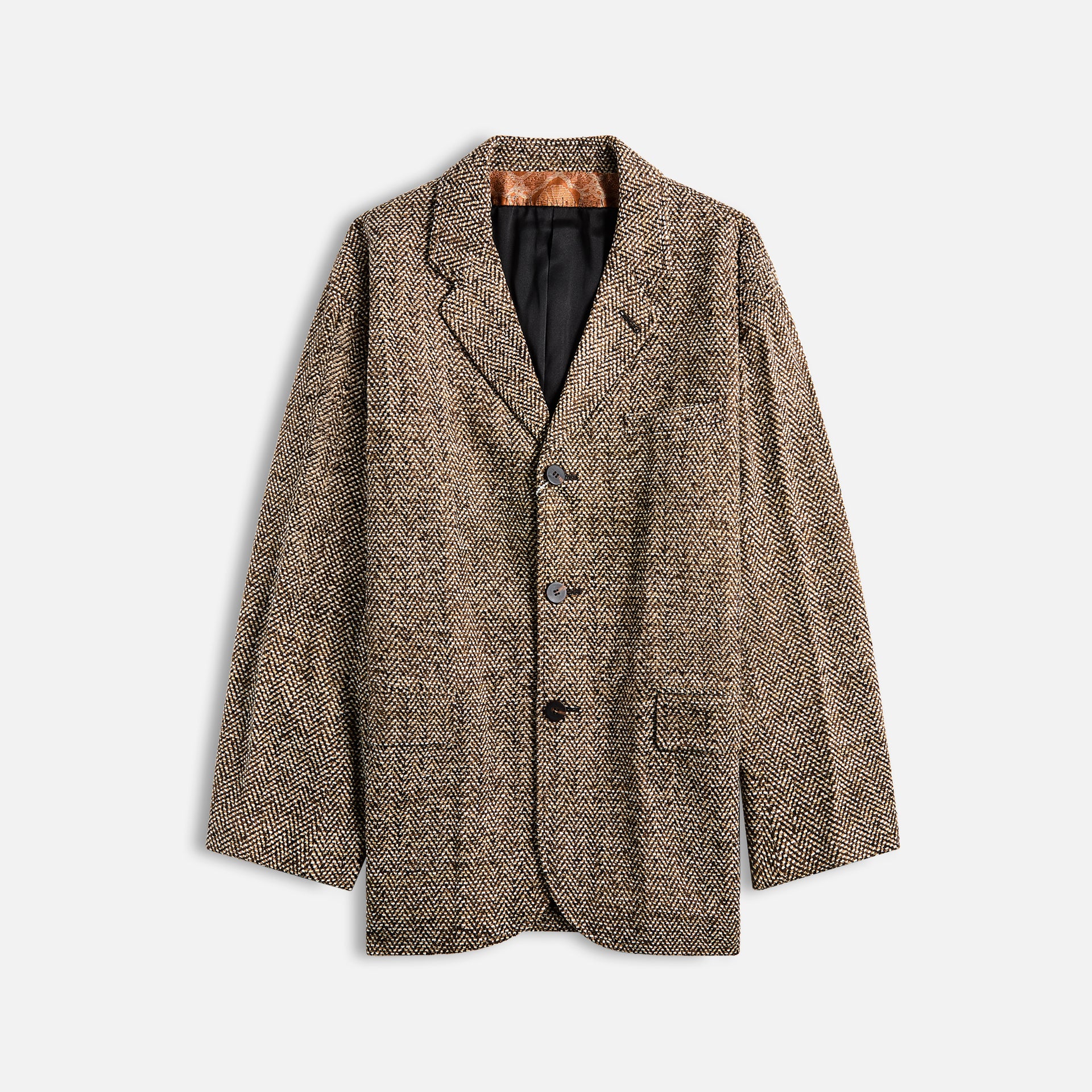 Visvim Bowen Blazer Silk - Brown