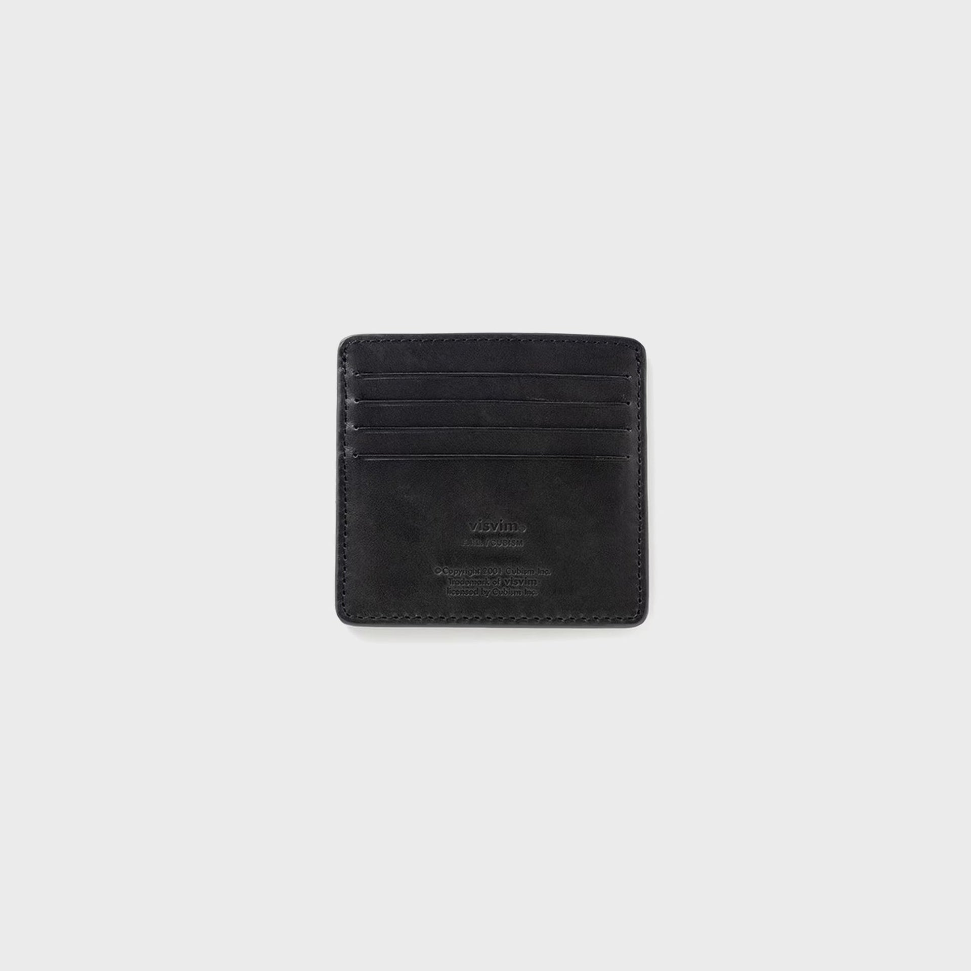 Visvim Leather Card Case - Black