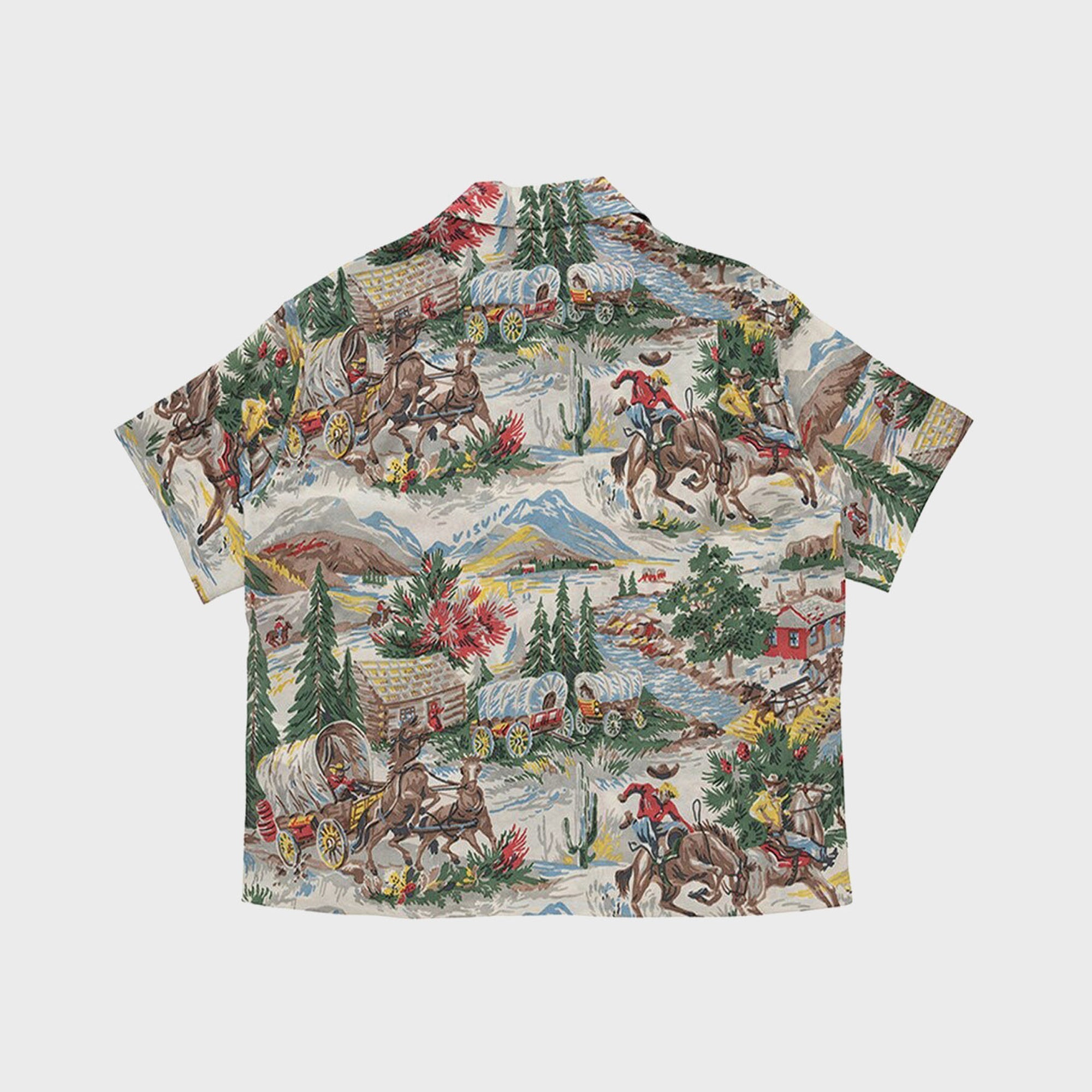 visvim シャツ Visvim Crosby Washi Chirimen Shirt - Ivory – Kith