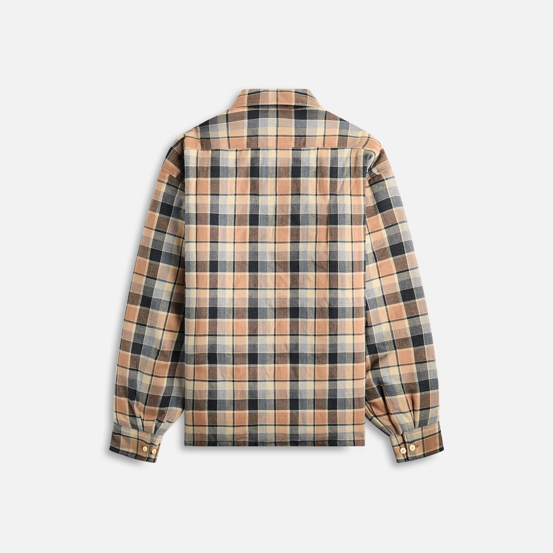 Visvim Keesey Check Down Jacket - Beige