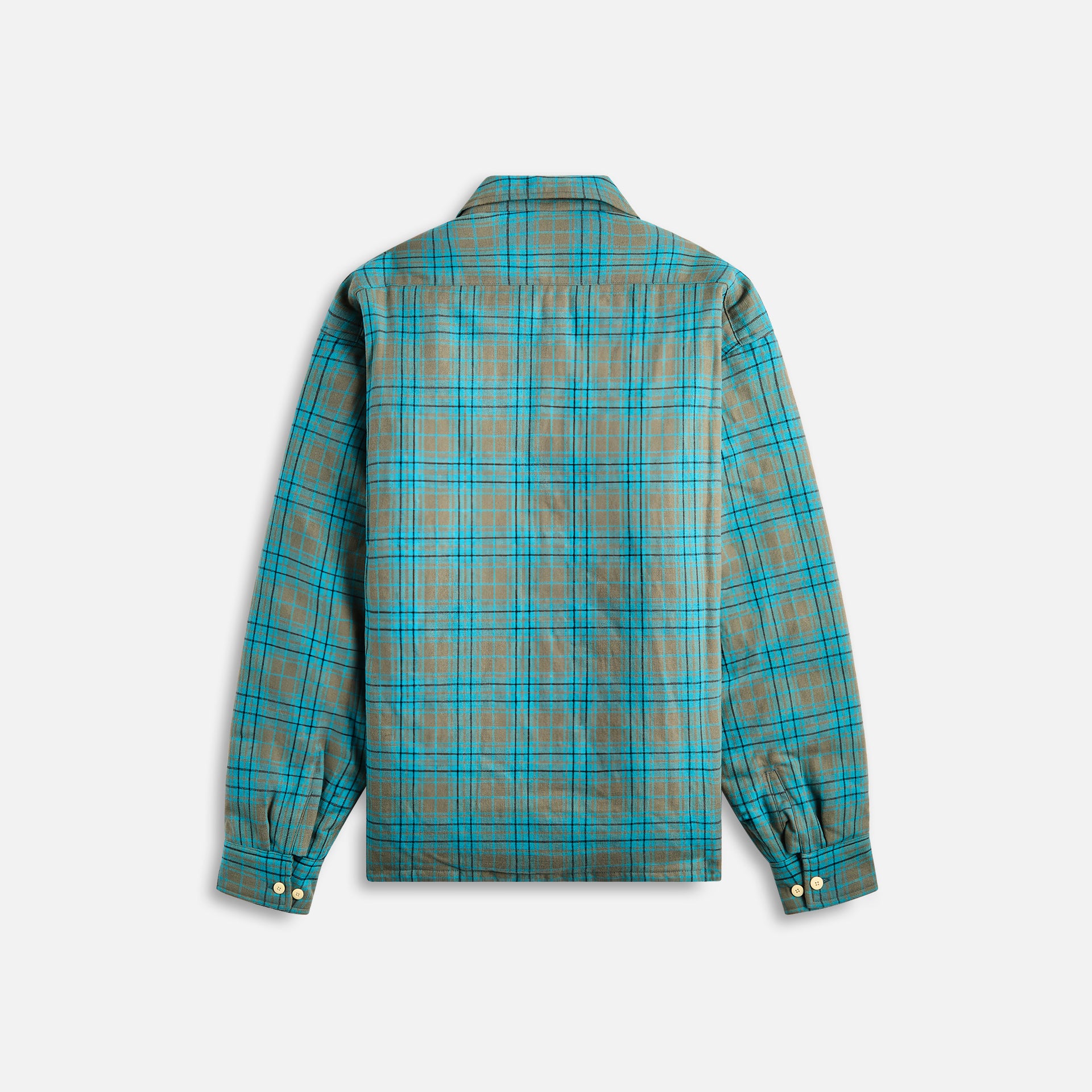 Visvim Keesey Check Down Jacket - Blue