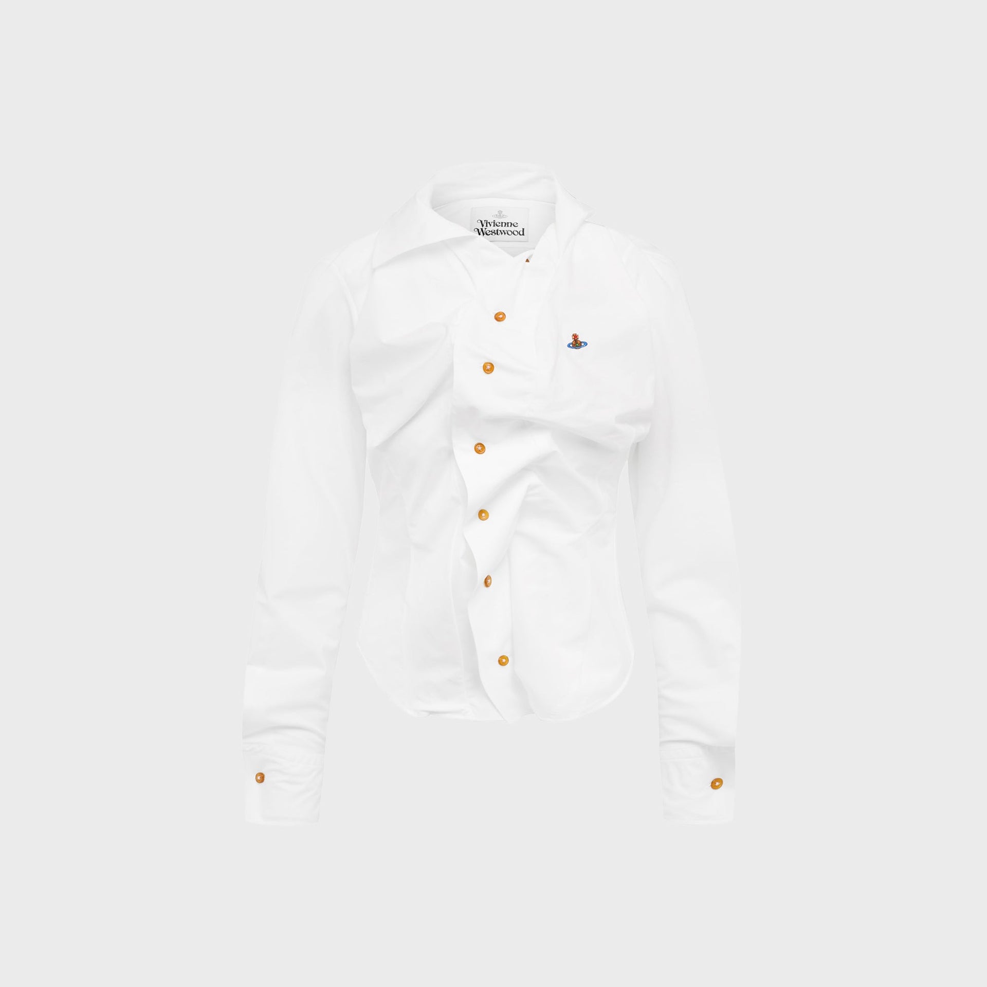 Vivienne Westwood Drunken Shirt - White