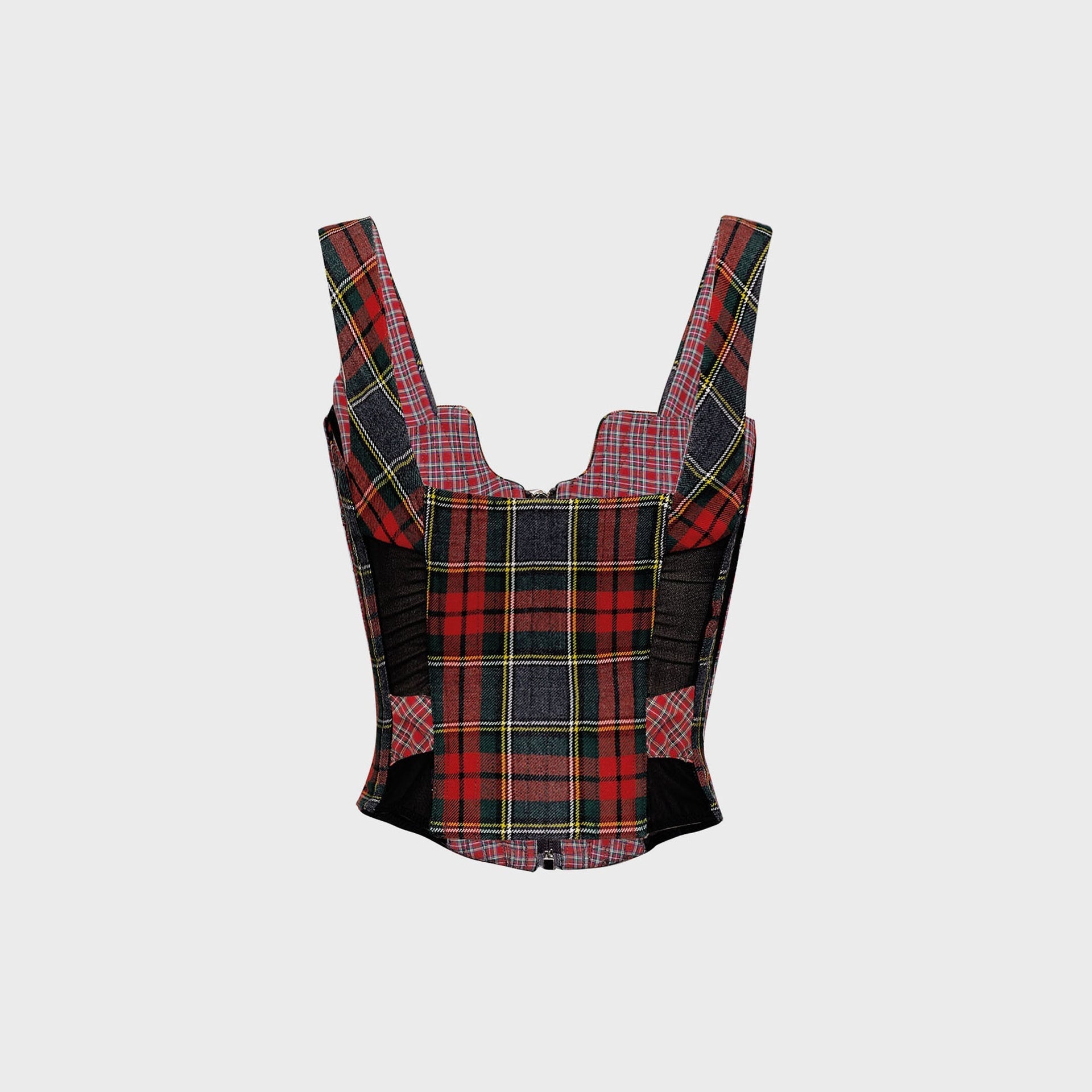 Vivienne Westwood Juliet Corset in Scarlet Tartan