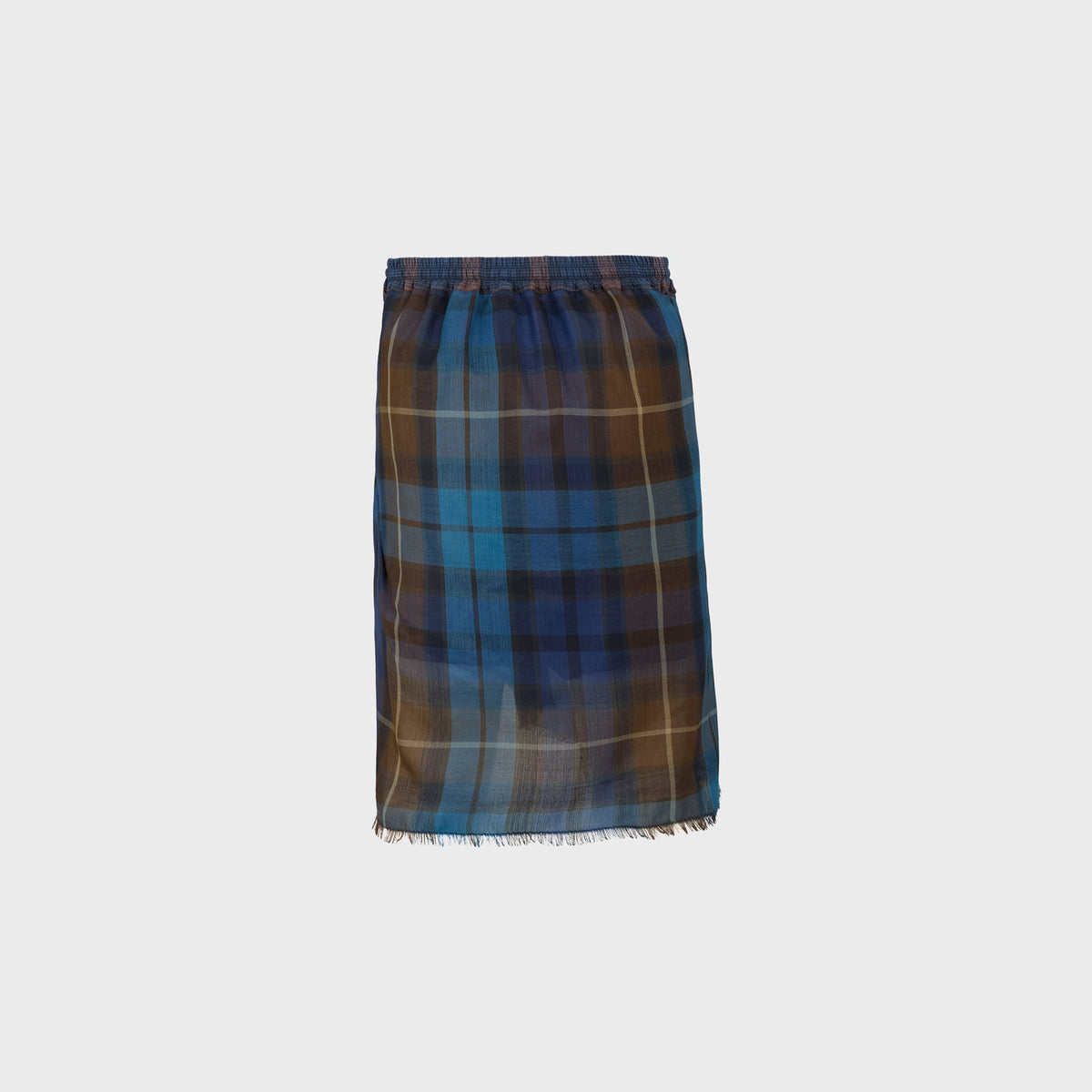 Vivienne Westwood Chippendale Boxing Short - Blue / Brown