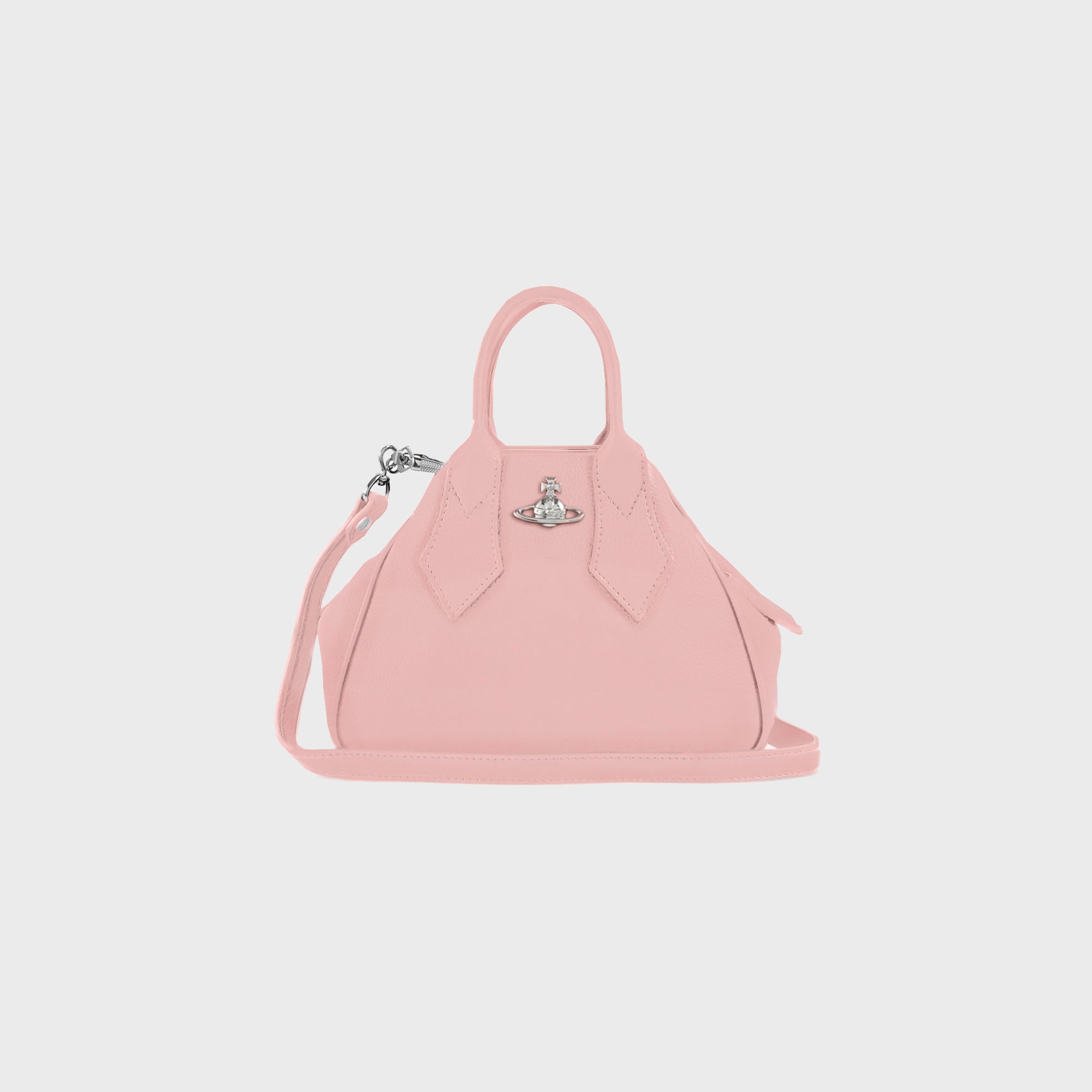 Vivienne Westwood フリンジ ハンドバッグ ピンク Vivienne Westwood Yasmine Small Bag - Pastel Pink – Kith